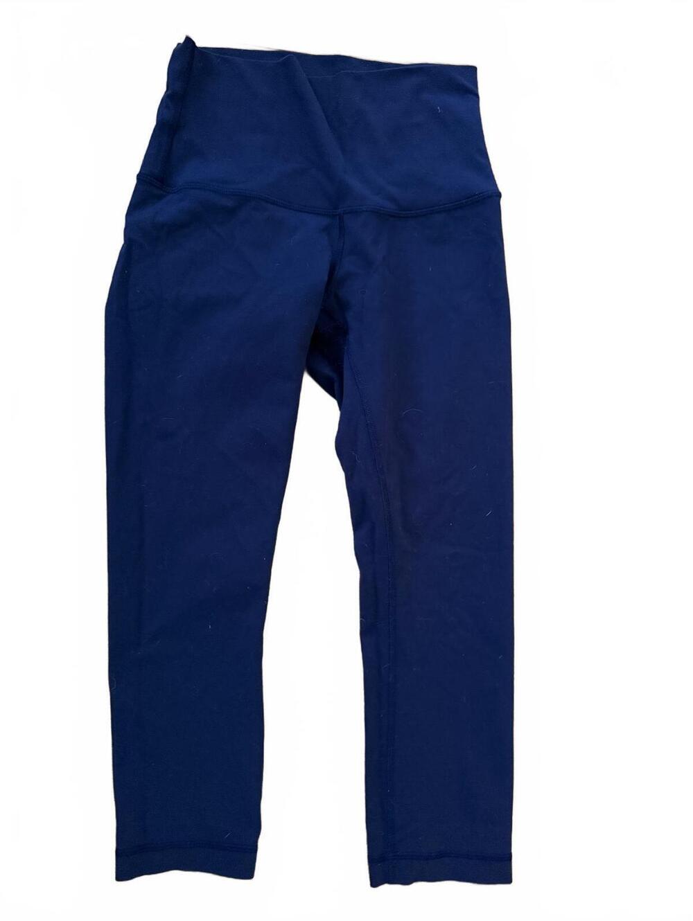 Lululemon Wonder Under High-Rise Crop — Navy — Size 6